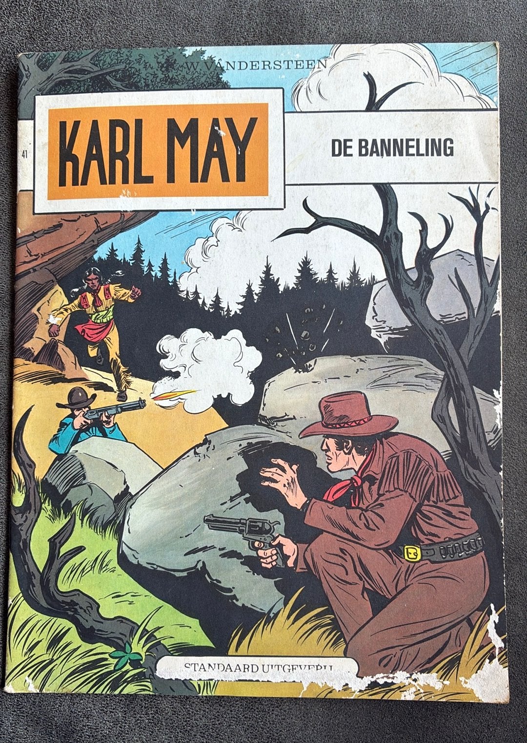 Karl May - De Banneling (Willy Vandersteen), Boeken, Stripboeken, Eén stripboek, Ophalen of Verzenden, Gelezen