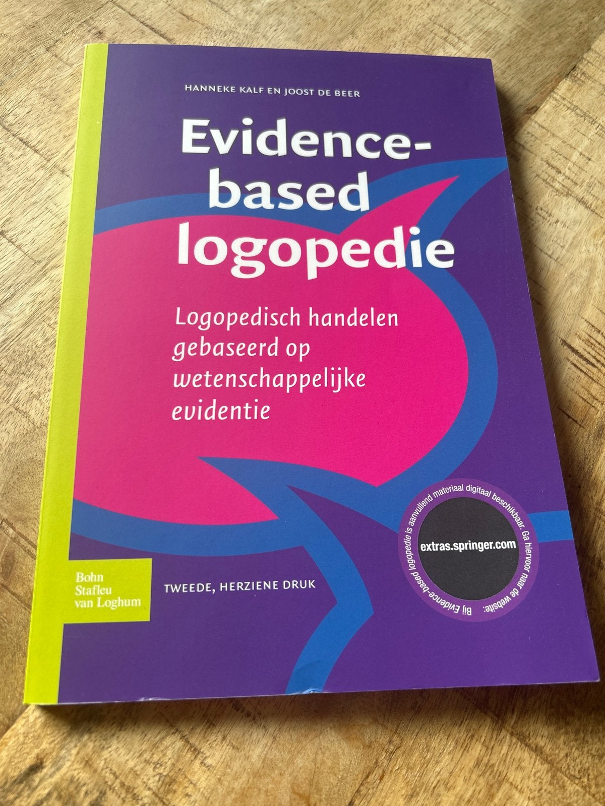 Evidence-based logopedie - Hanneke Kalf & Joost de Beer, Ophalen of Verzenden, Gamma, Zo goed als nieuw, HBO