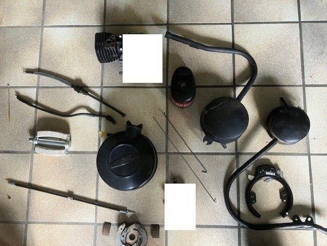 Solex onderdelen oa carburateur, uitlaten, koppeling, tank, Ophalen of Verzenden, Gebruikt, Carburateur, Overige merken