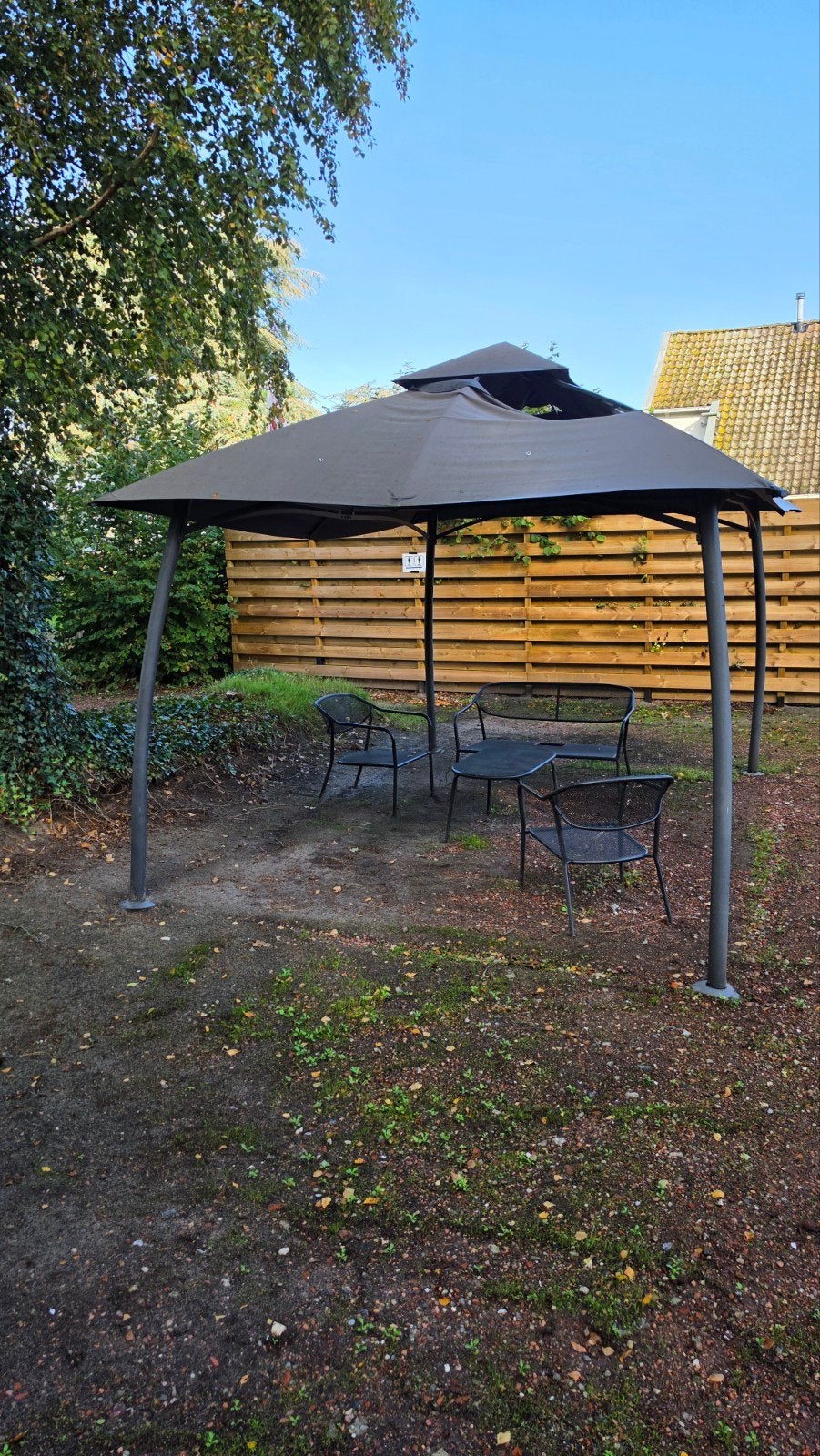 Paviljoen overkapping 3x4 meter (doek ontbreekt), Ophalen, Gebruikt, Minder dan 4 meter, Minder dan 5 meter