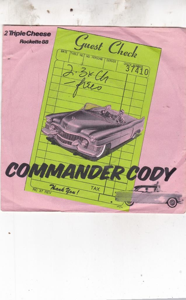 Commander Cody ( 2 )  1980, Ophalen of Verzenden, Gebruikt, 7 inch, Pop