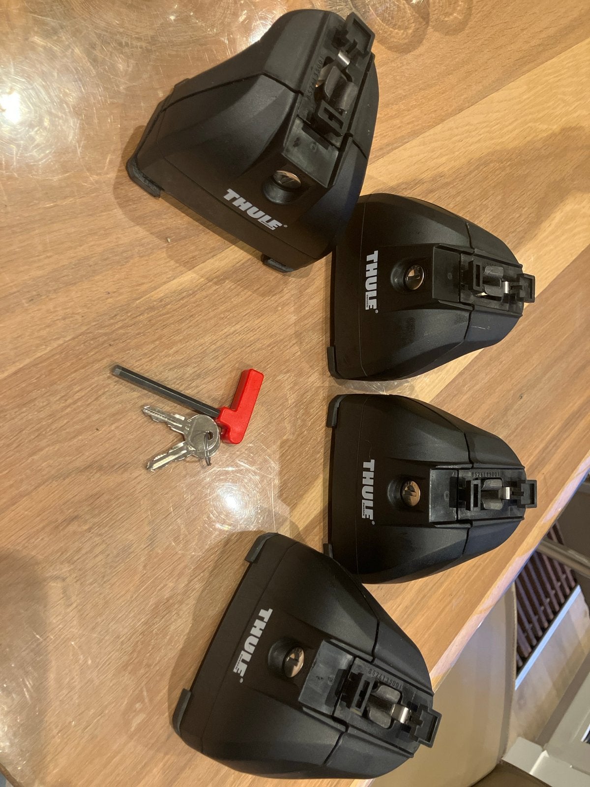 Thule dakdragers voor Mitsubishi Outlander (2013-2015), Auto diversen, Ophalen of Verzenden, Gebruikt