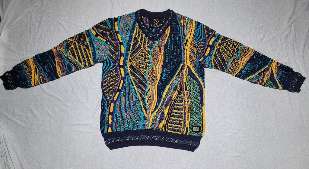 Carlo Colucci Milano 1978 3D Knit Trui Maat M, Overige kleuren, Maat 48/50 (M), Ophalen of Verzenden, Zo goed als nieuw