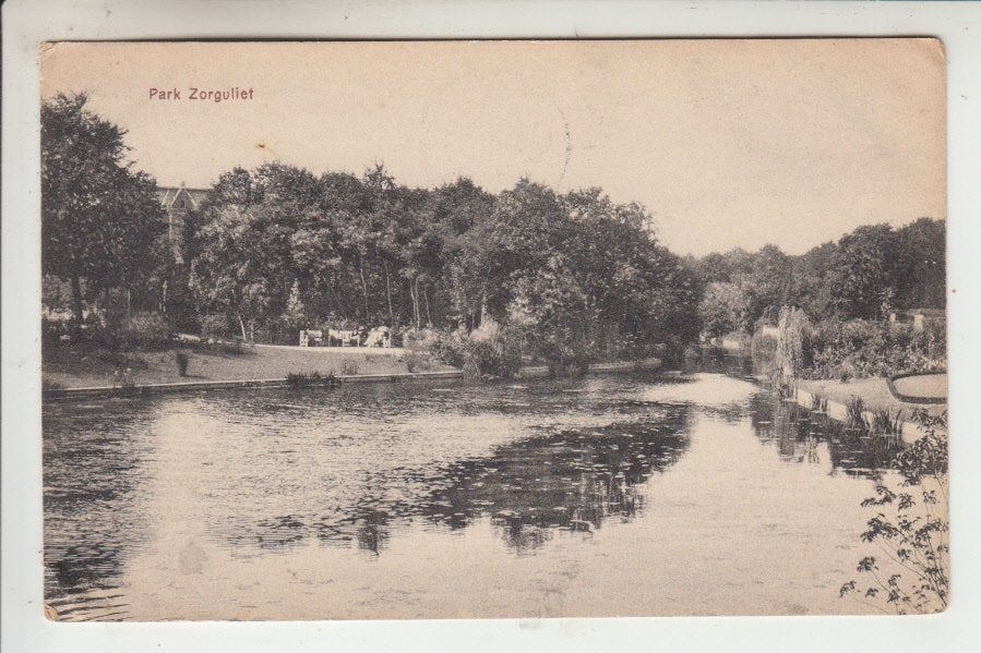 's Gravenhage, Park Zorgvliet, Ophalen of Verzenden, Voor 1920, Gelopen, Zuid-Holland