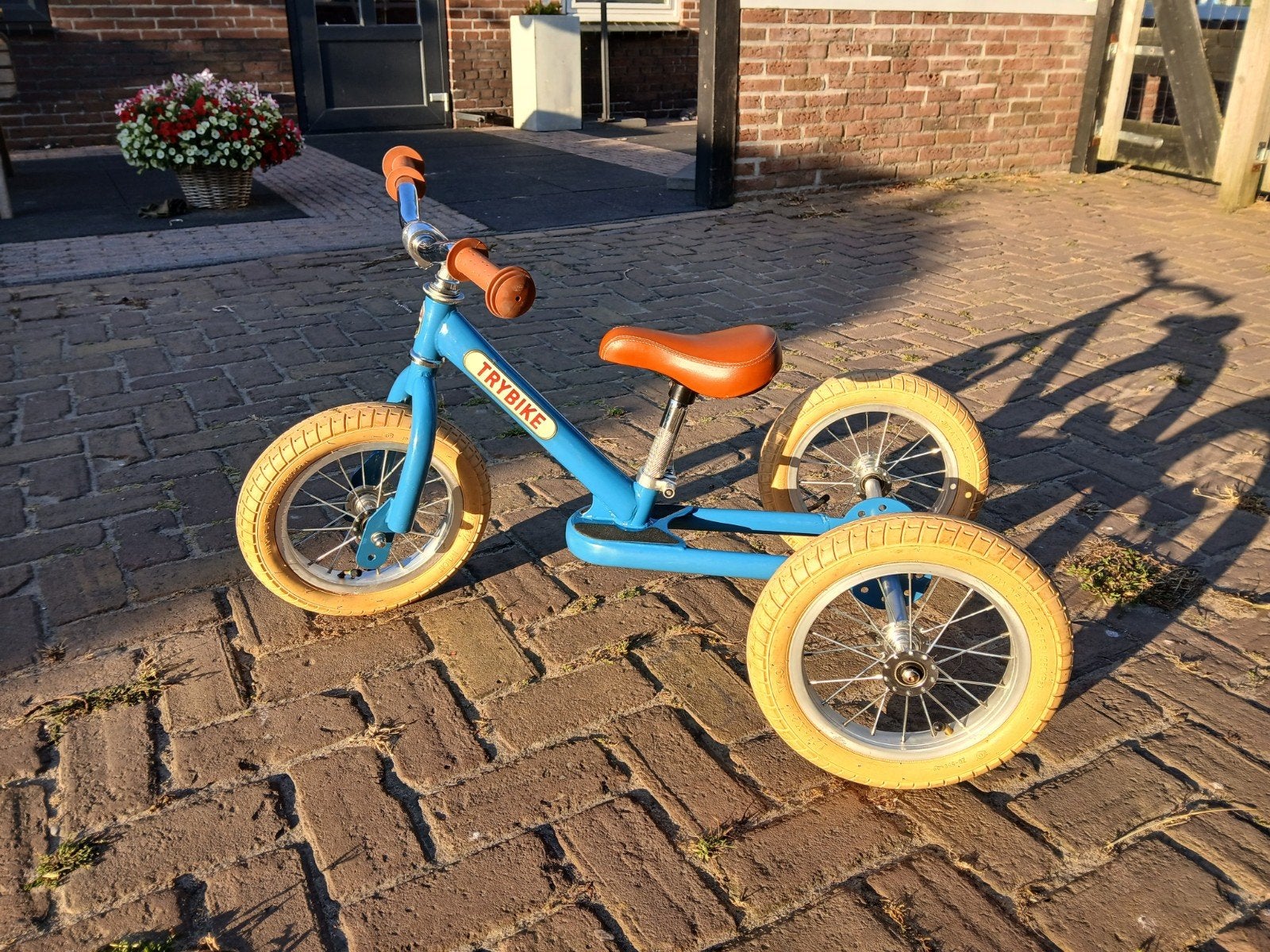 Nette Trybike: Driewieler en loopfiets in één, Ophalen, Gebruikt, Trybike, Verstelbare zitting