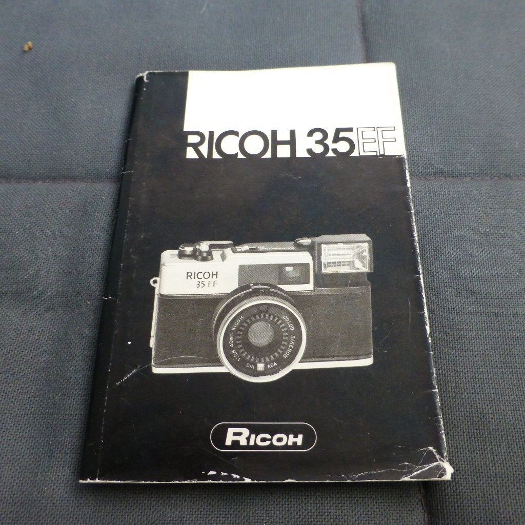 Ricoh 35 EF camera gebruiksaanwijzing, Ophalen of Verzenden, Gebruikt, Compact, Overige Merken