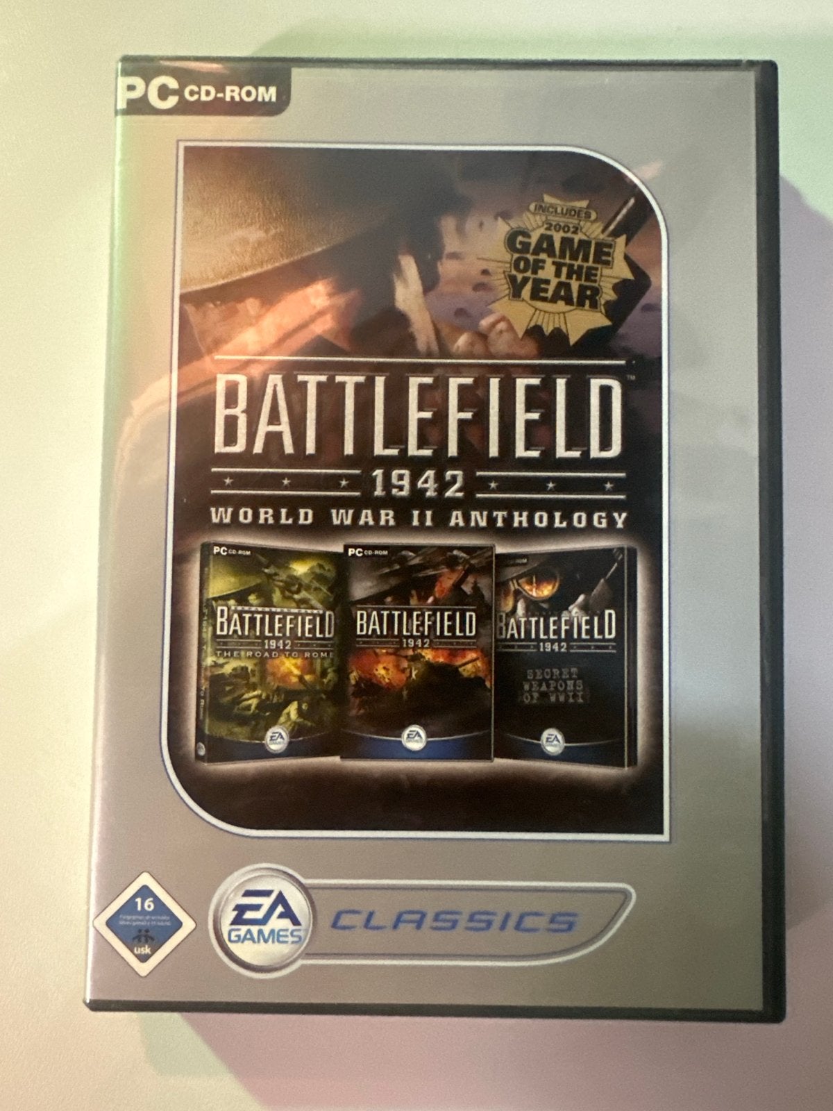 Battlefield 1942 World War II Anthology PC CD-ROM, Online, Gebruikt, Shooter, 1 speler