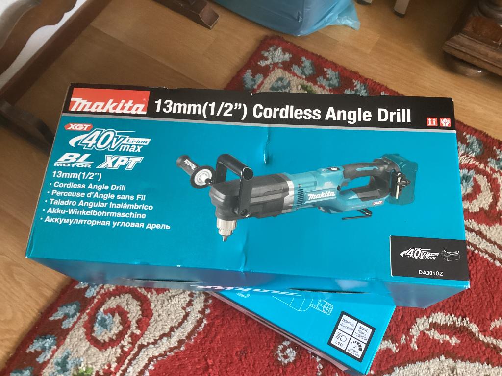 Nieuwe Makita Body haakse accuboormachine XGT DA001GZ 40volt, Doe-het-zelf en Verbouw, Gereedschap | Boormachines, Ophalen, Nieuw