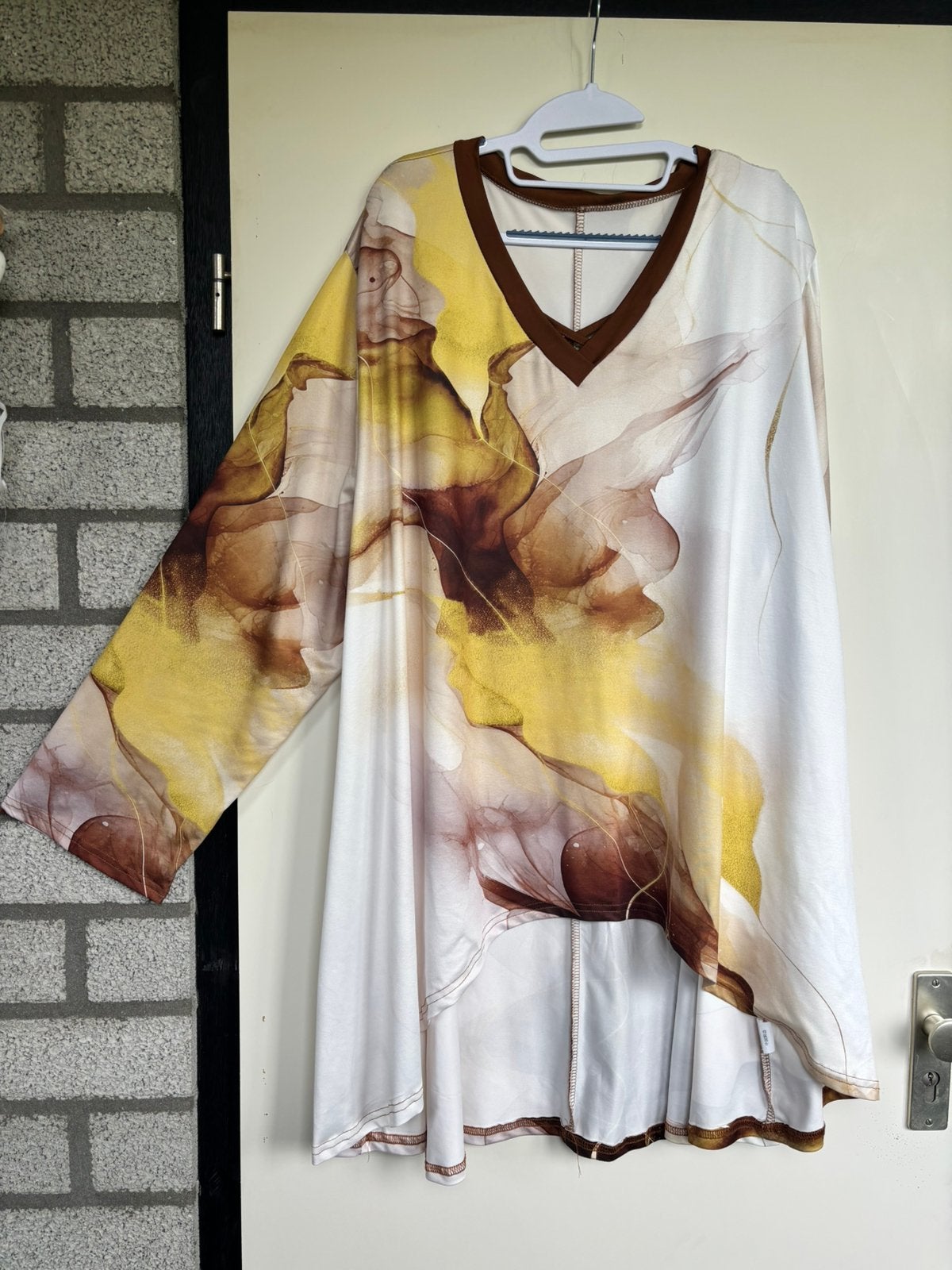 Tuniek grote maat 58, Ophalen of Verzenden, Zo goed als nieuw, Blouse of Tuniek