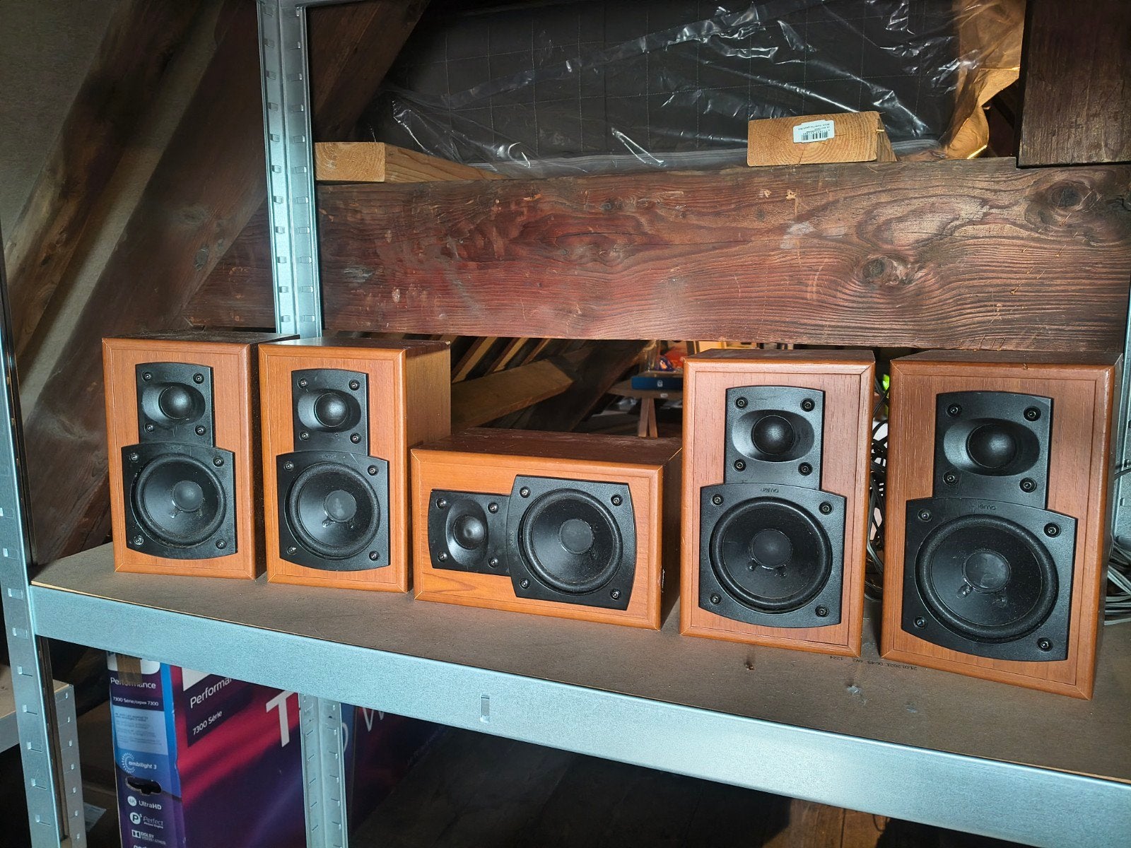 Jamo E 500 Surroundset - 5.0 Speakerset, Gebruikt, Ophalen of Verzenden, Surroundset, Geschikt voor surround/home cinema
