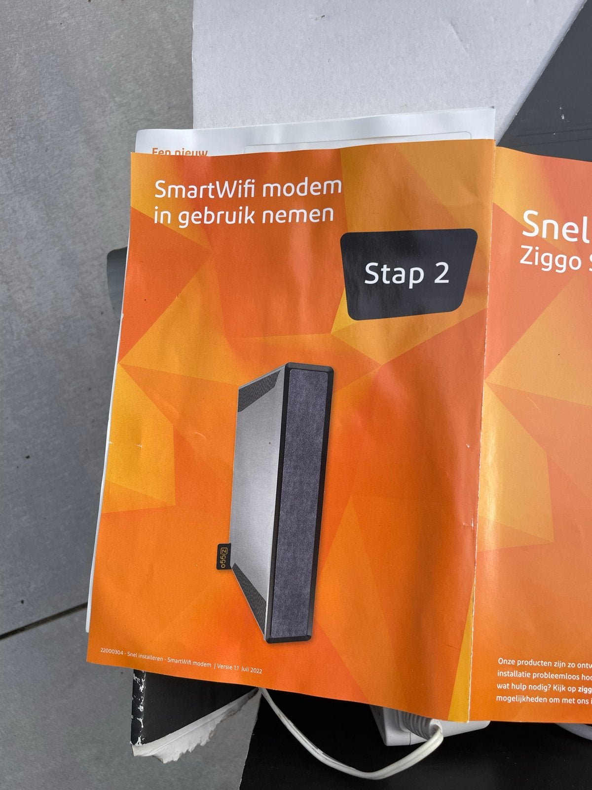 Ziggo SmartWifi modem, Computers en Software, Ophalen, Nieuw, Router met modem