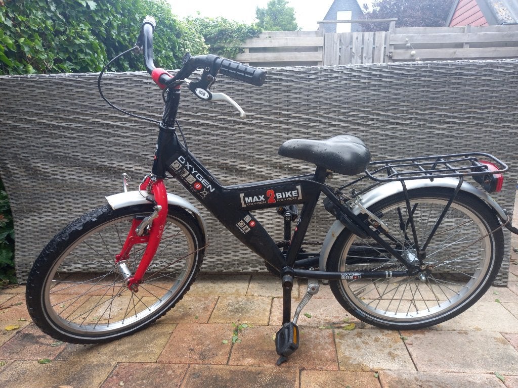 Jongens fiets te koop !, Fietsen en Brommers, Fietsen | Kinderfietsjes, Gebruikt, Ophalen, Max Bike, Terugtraprem