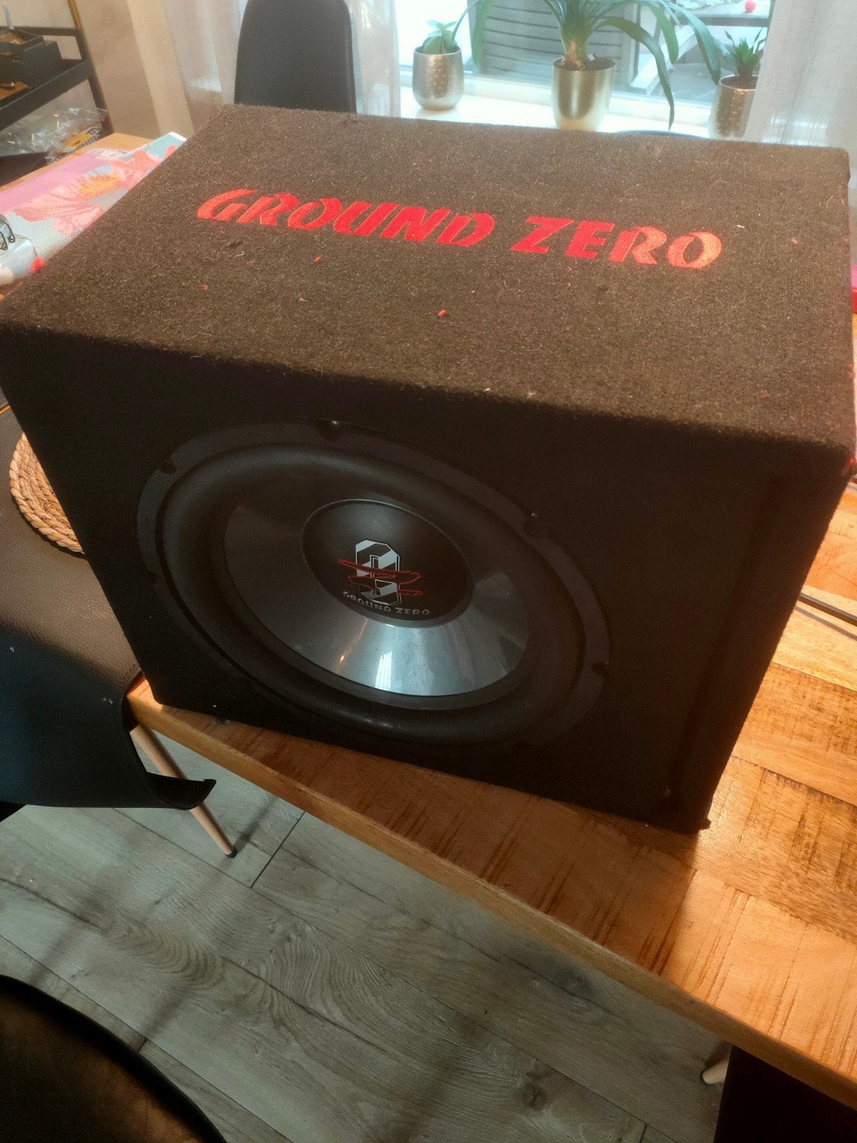 ground zero subwoofer 300watt, Ophalen of Verzenden