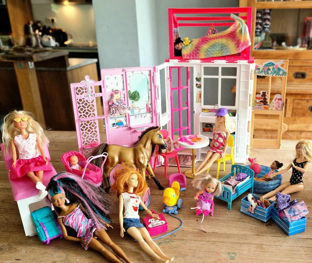 Barbies, Kinderen en Baby's, Speelgoed | Poppen, Ophalen, Zo goed als nieuw, Barbie