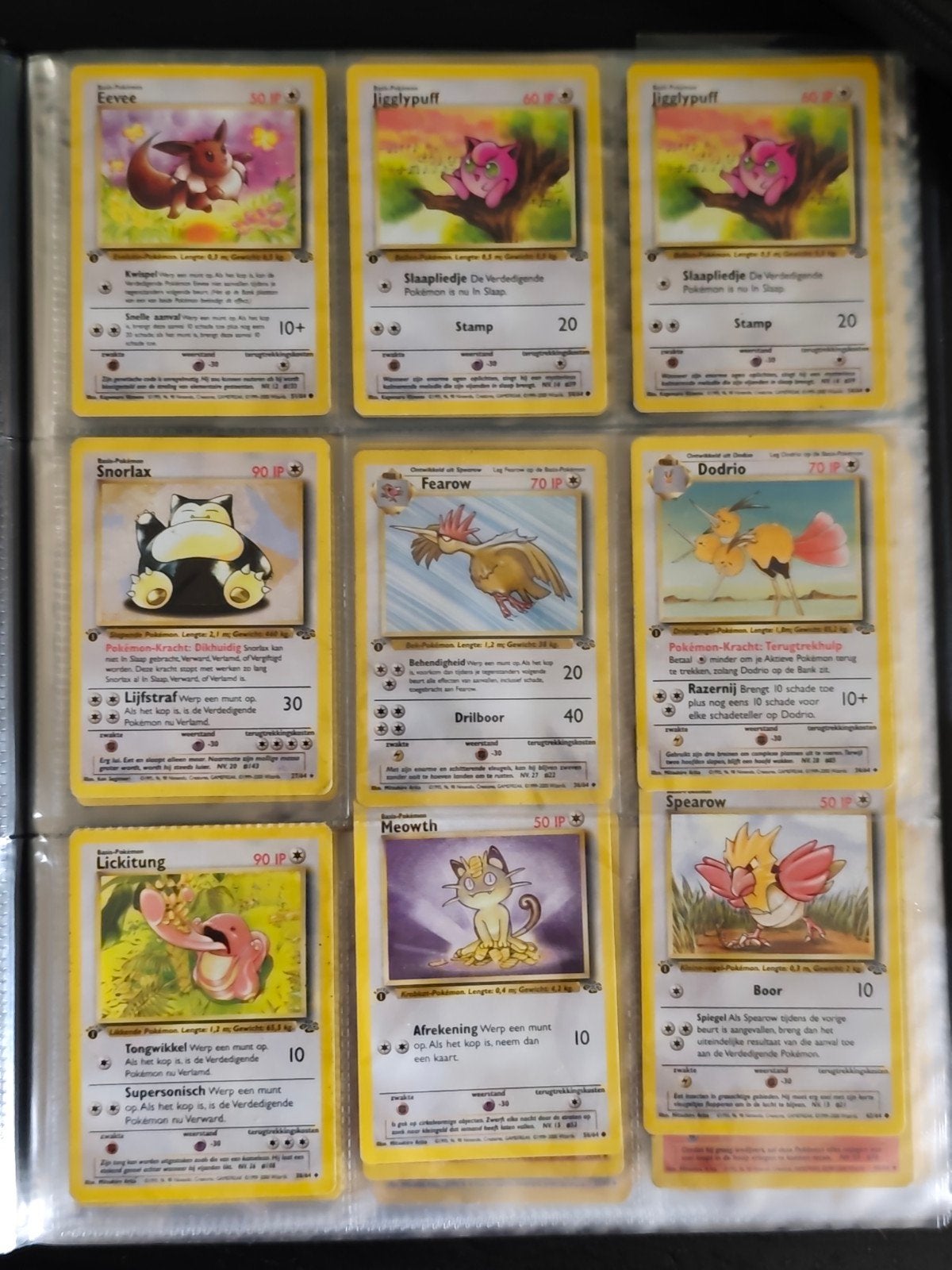 Mooie Collectie Vintage Pokémon Kaarten (WOTC / NM), Ophalen of Verzenden, Zo goed als nieuw, Meerdere kaarten