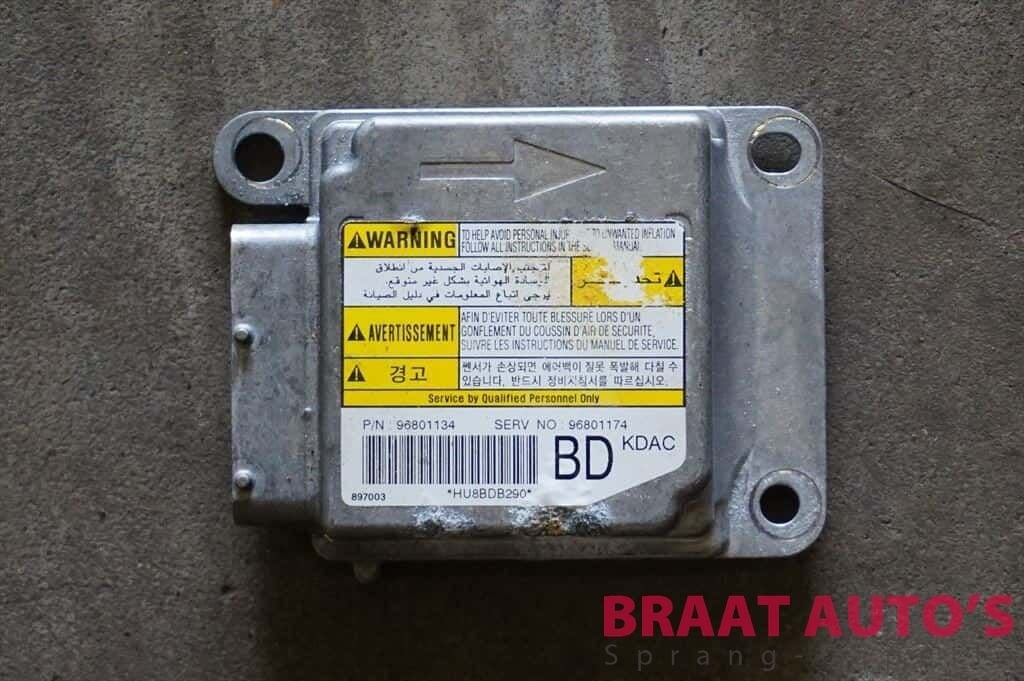 AIRBAG MODULE - CHEVROLET MATIZ M200, Gebruikt, -, Ophalen of Verzenden, -