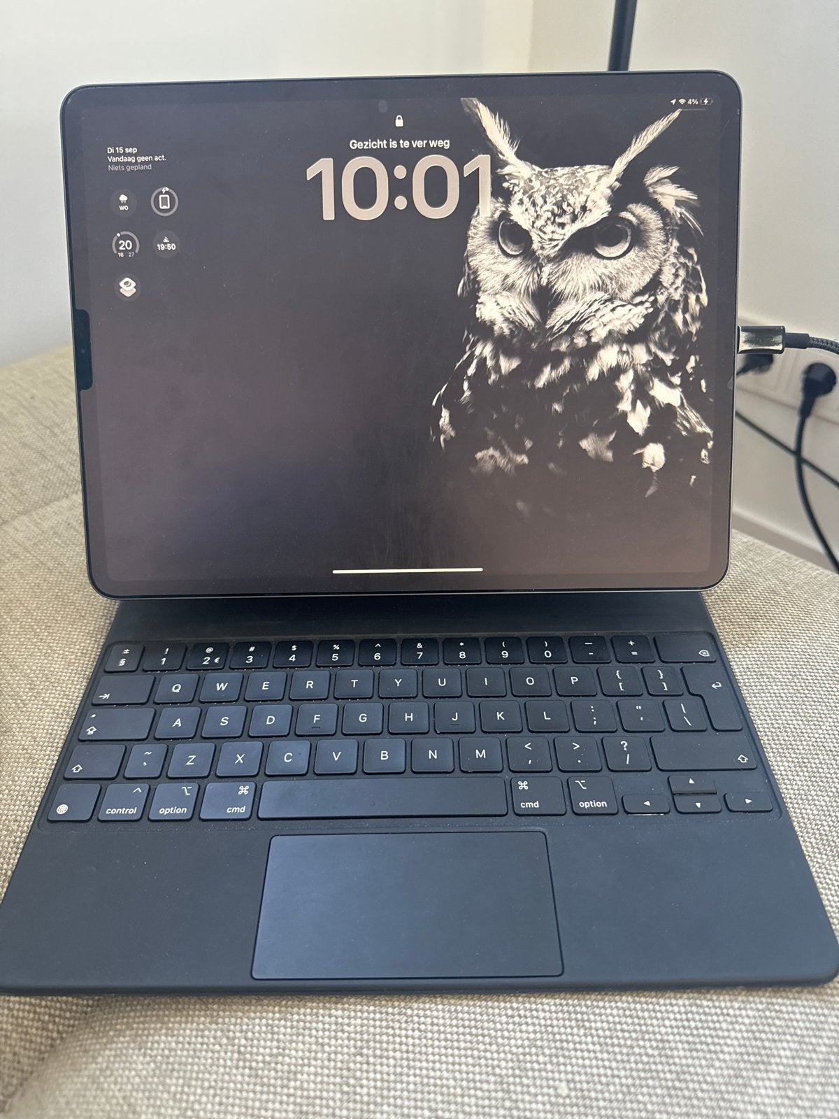 iPad Pro (12.9 inch, 4e gen) met Apple Magic Keyboard, Computers en Software, Ophalen, 12 inch, Zo goed als nieuw, Apple iPad Pro