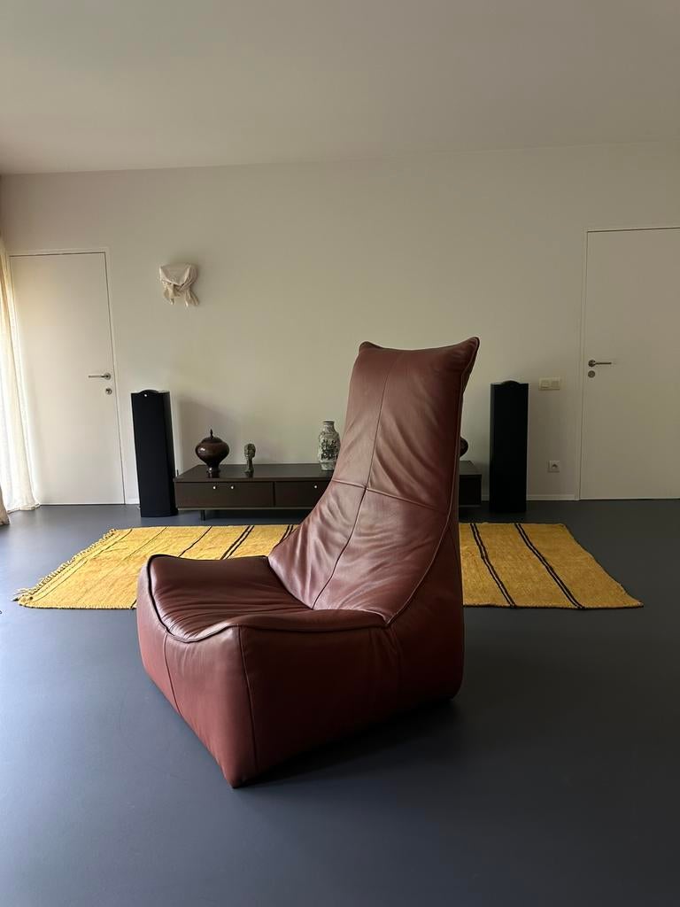 Gerard van den Berg Rock Chair, Huis en Inrichting, Fauteuils, Ophalen, Zo goed als nieuw, 75 tot 100 cm, Leer