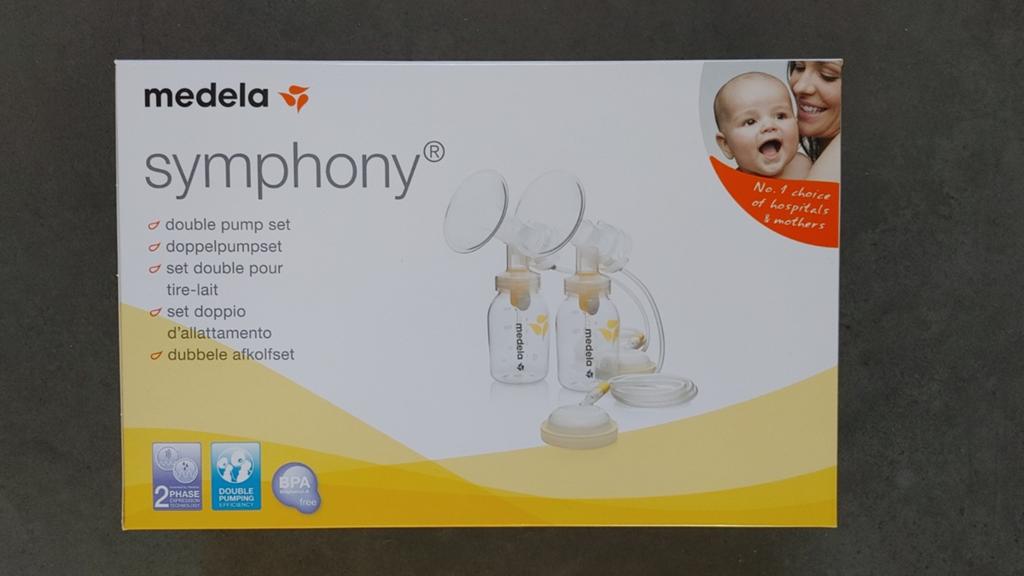 Medela Symphony dubbele afkolfset, Ophalen of Verzenden, Gebruikt