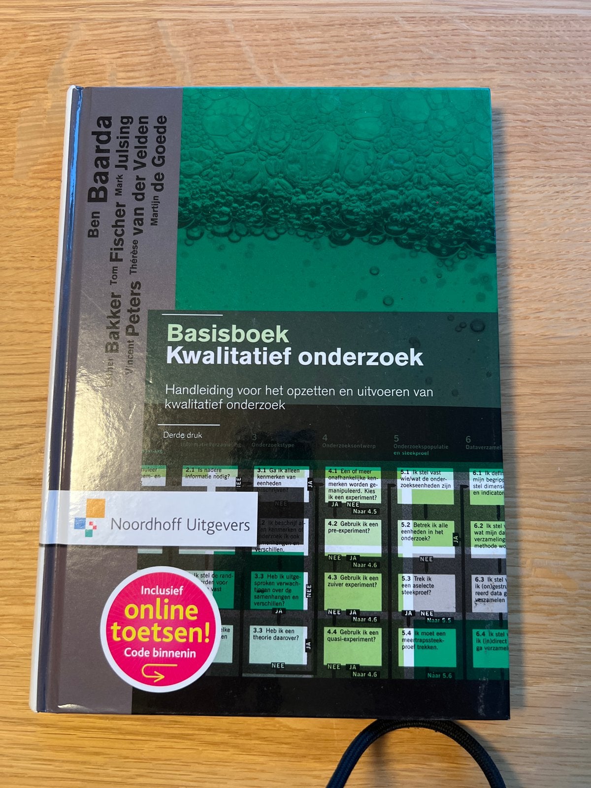Basisboek Kwalitatief Onderzoek - 3e druk, Boeken, Ophalen of Verzenden, Gamma, Zo goed als nieuw, HBO