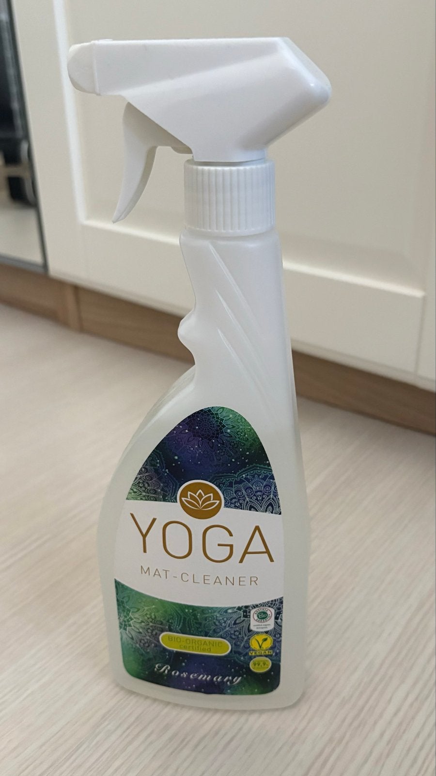 Yoga Mat-Cleaner Rozemarijn - Bio-Organic & Vegan, Sport en Fitness, Yoga en Pilates, Ophalen of Verzenden, Nieuw, Yoga-accessoire