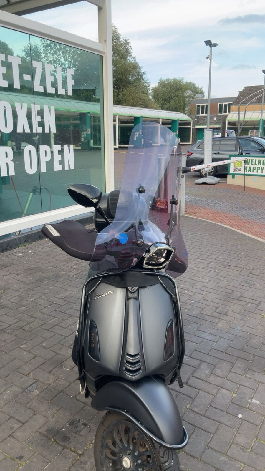 Vespa Sprint S E5 50cc Full Option - 2021 - LED - Topkoffer, Fietsen en Brommers, Ophalen, Zo goed als nieuw, Benzine, Vespa S