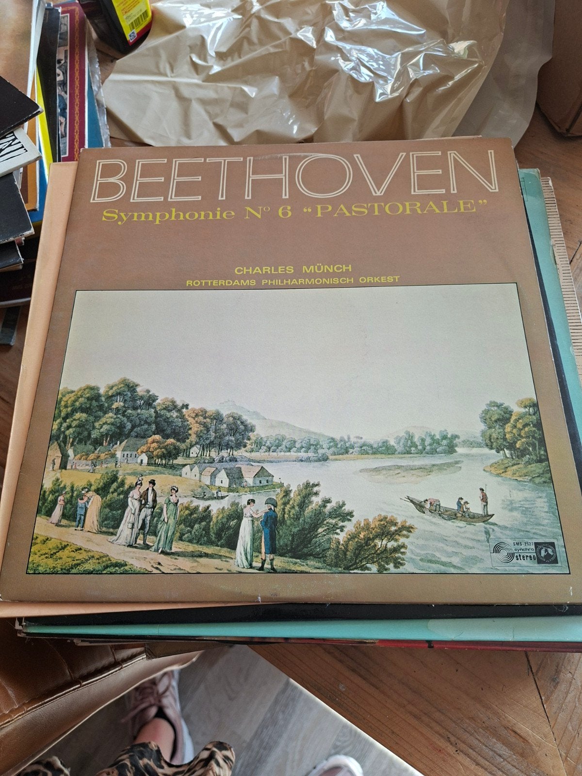 Beethoven Symfonie Nr. 6 "Pastorale" LP - Charles Münch, Cd's en Dvd's, Ophalen of Verzenden, Romantiek, Gebruikt, Orkest of Ballet