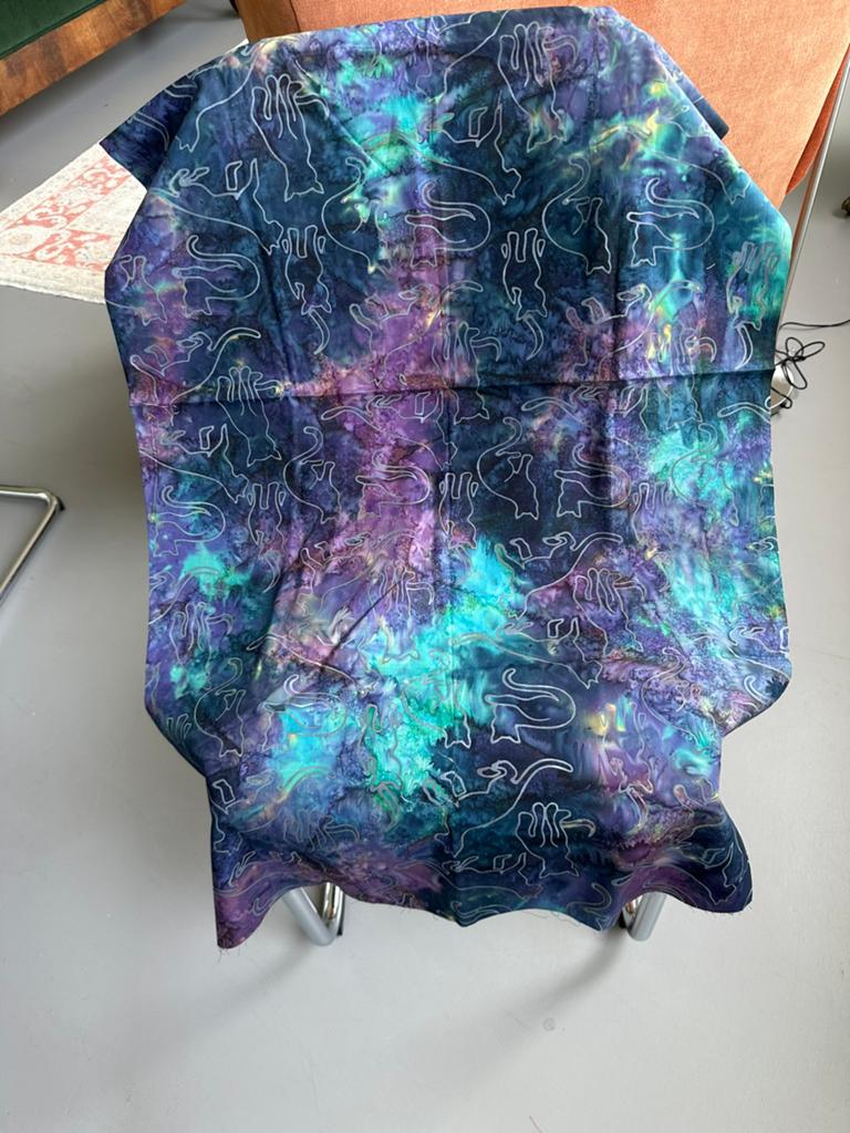 Quilt stof met panters, Hobby en Vrije tijd, Nieuw, Ophalen of Verzenden, 30 tot 120 cm, Katoen