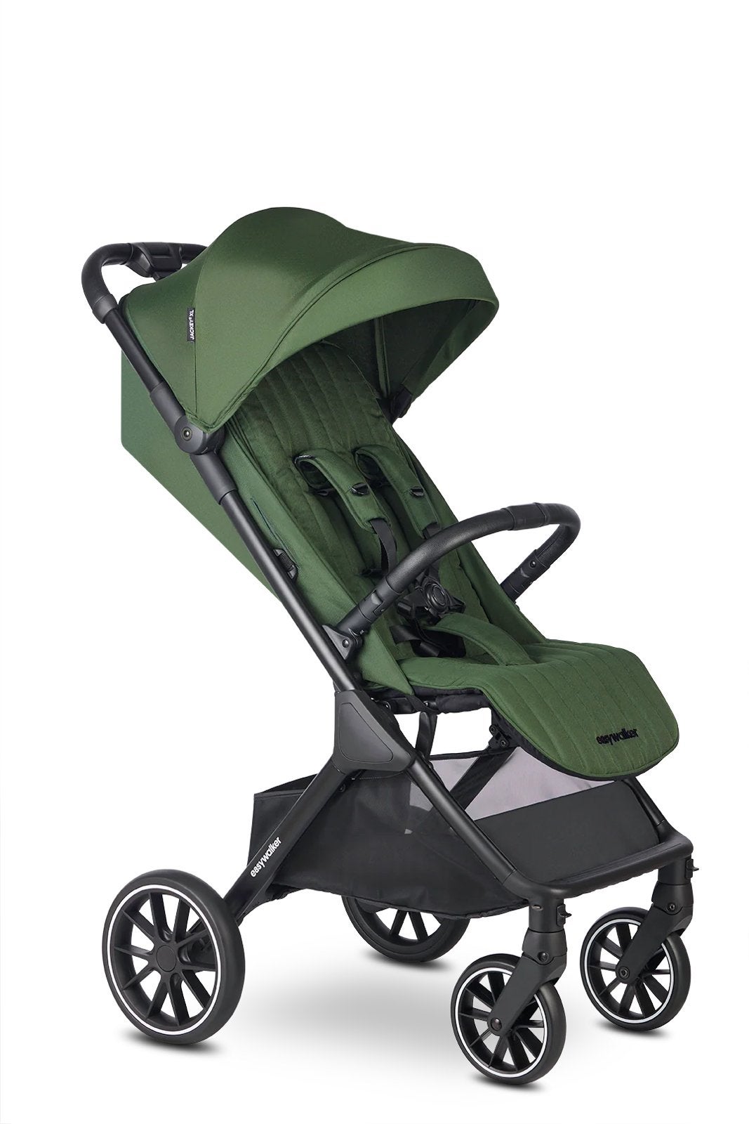 Easywalker Jackey 2 XL inclusief regenhoes, Verstelbare duwstang, Zo goed als nieuw, Ophalen, Kinderwagen