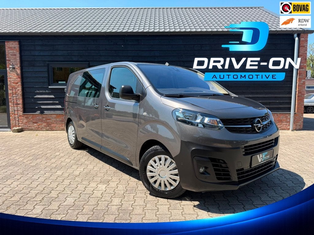 Opel Vivaro 2.0 CDTI L1H1 - Automaat - 3 pers - scherm - L2, Gebruikt, Zwart, 4 cilinders, Leder en Stof