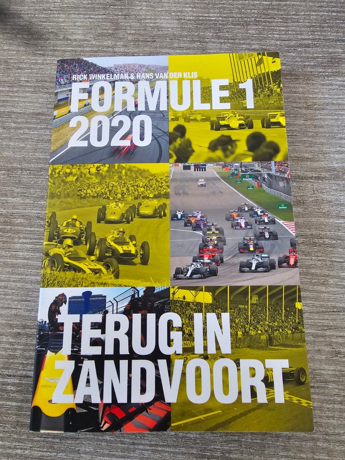 Formule 1 2020: Terug in Zandvoort - Rick Winkelman, Boeken, Ophalen of Verzenden, Gelezen, Rick Winkelman & Hans van der Klis