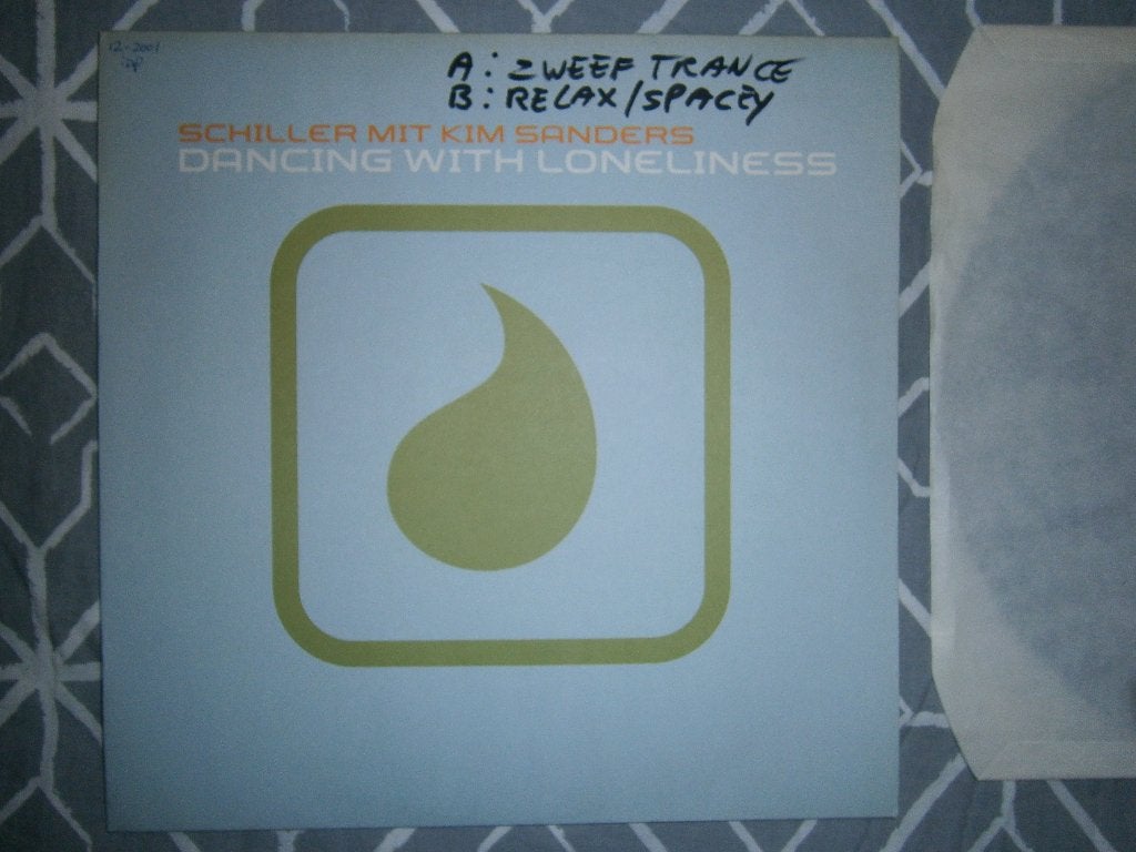 Schiller mit Kim Sanders – Dancing With Loneliness. 2001, Ophalen, Zo goed als nieuw, 12 inch, Overige typen