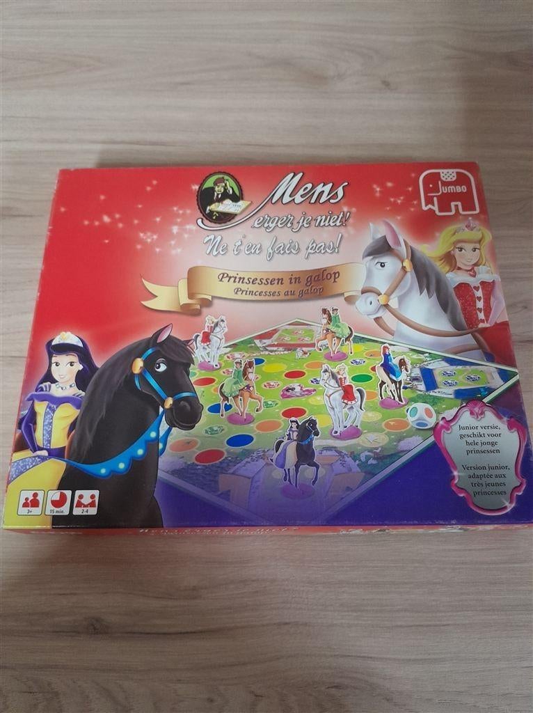 mens erger je niet - prinsessen in galop - s4559, Verzenden, Zo goed als nieuw