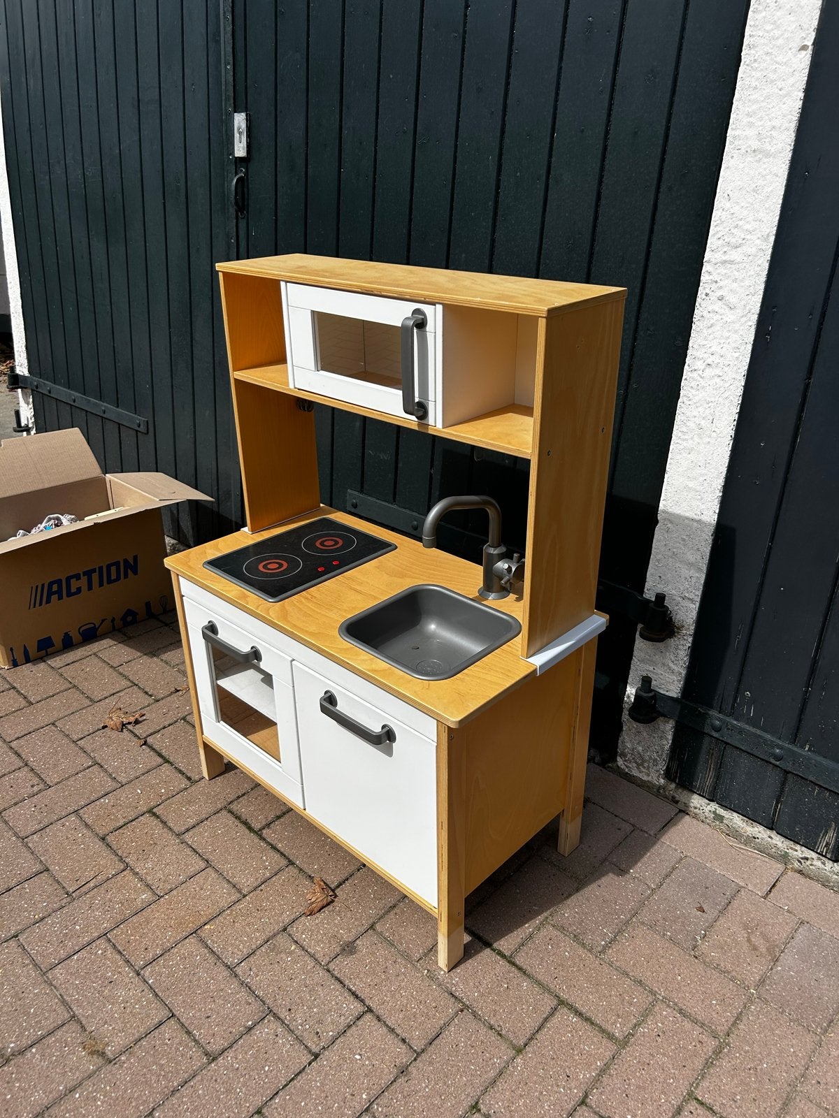 IKEA Duktig speelkeuken met accessoires, Ophalen, Gebruikt, Hout, Speelkeuken