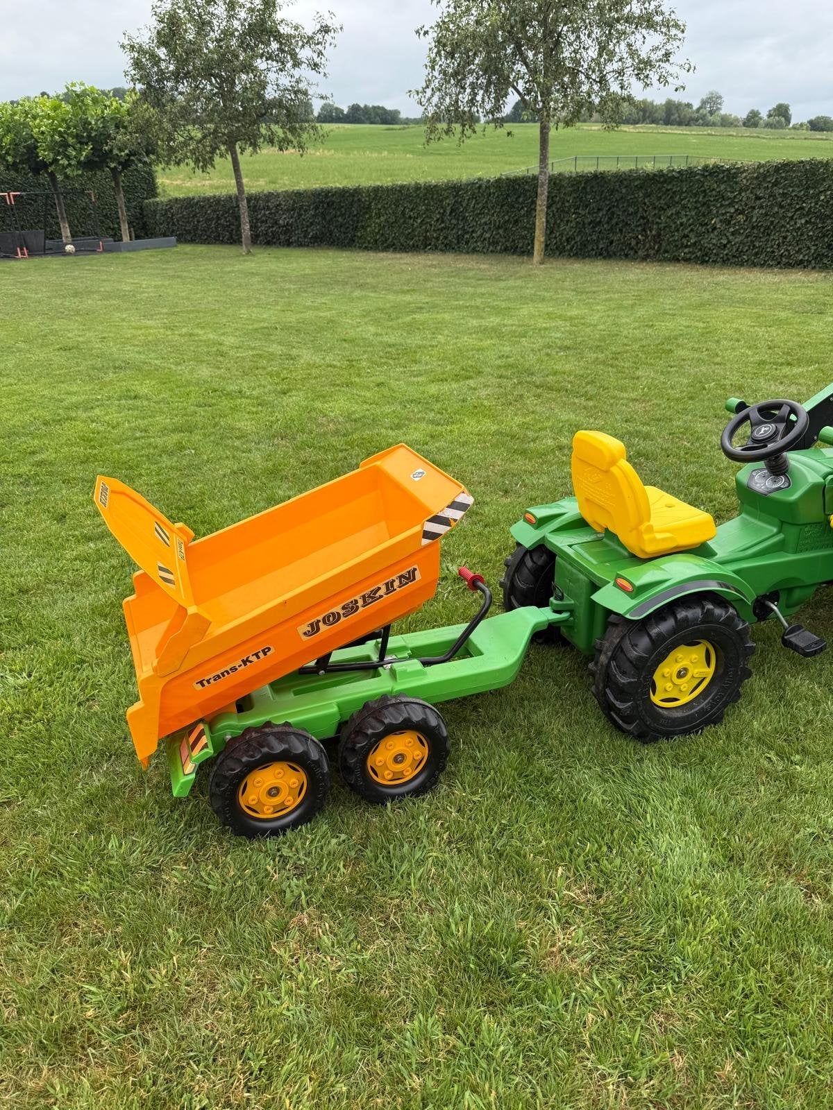 Rolly Toys Joskin kiepwagen aanhanger voor traptractor, Ophalen of Verzenden, Zo goed als nieuw