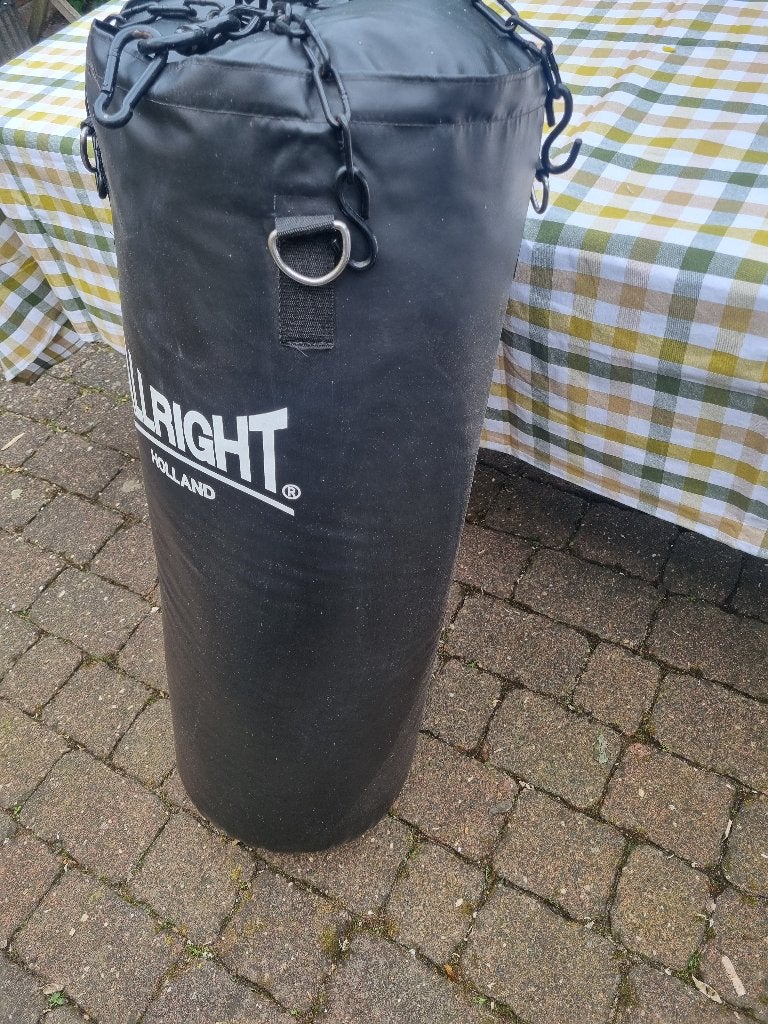 Te koop bokszak Allright, Ophalen, Overige, Vechtsportmateriaal, Maat M