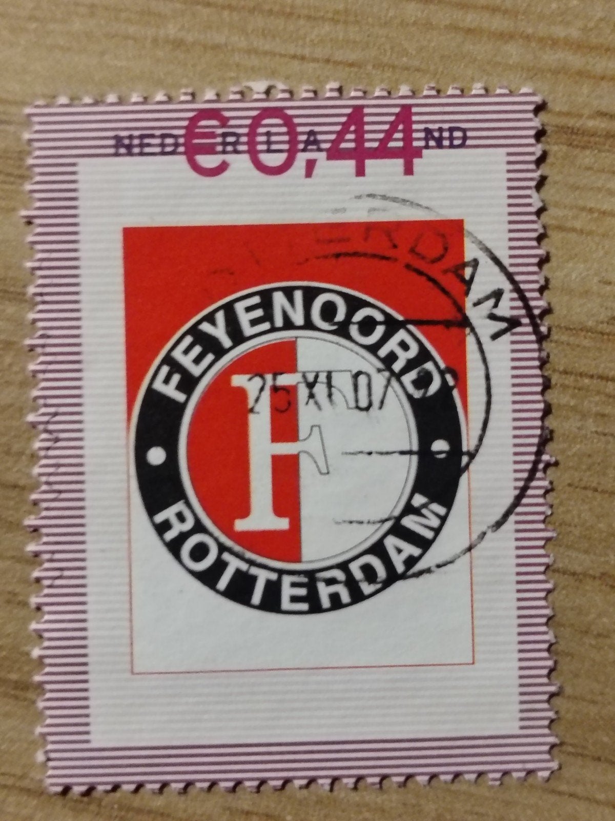 Persoonlijke Postzegel Feyenoord Rotterdam, Postzegels en Munten, Ophalen of Verzenden