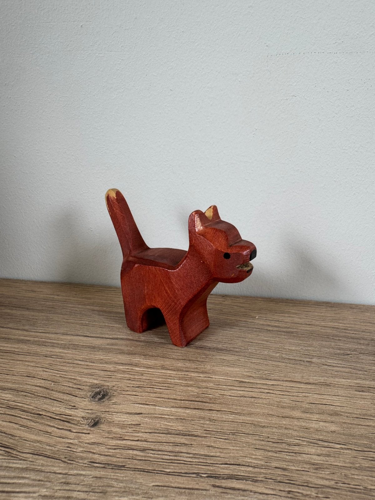 Ostheimer houten hond, Kinderen en Baby's, Speelgoed | Houten speelgoed, Ophalen of Verzenden, Gebruikt