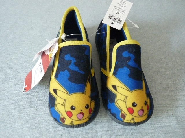 Pokémon Pikachu Pantoffels Maat 28 Nieuw, Pokemon, Jongen of Meisje, Overige typen, Nieuw