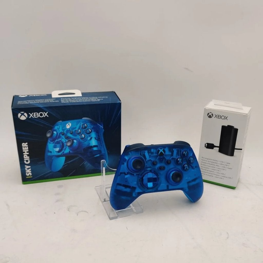 Xbox sky cipher special edition Series met accu voor €79.99, Ophalen of Verzenden, Zo goed als nieuw, X, X
