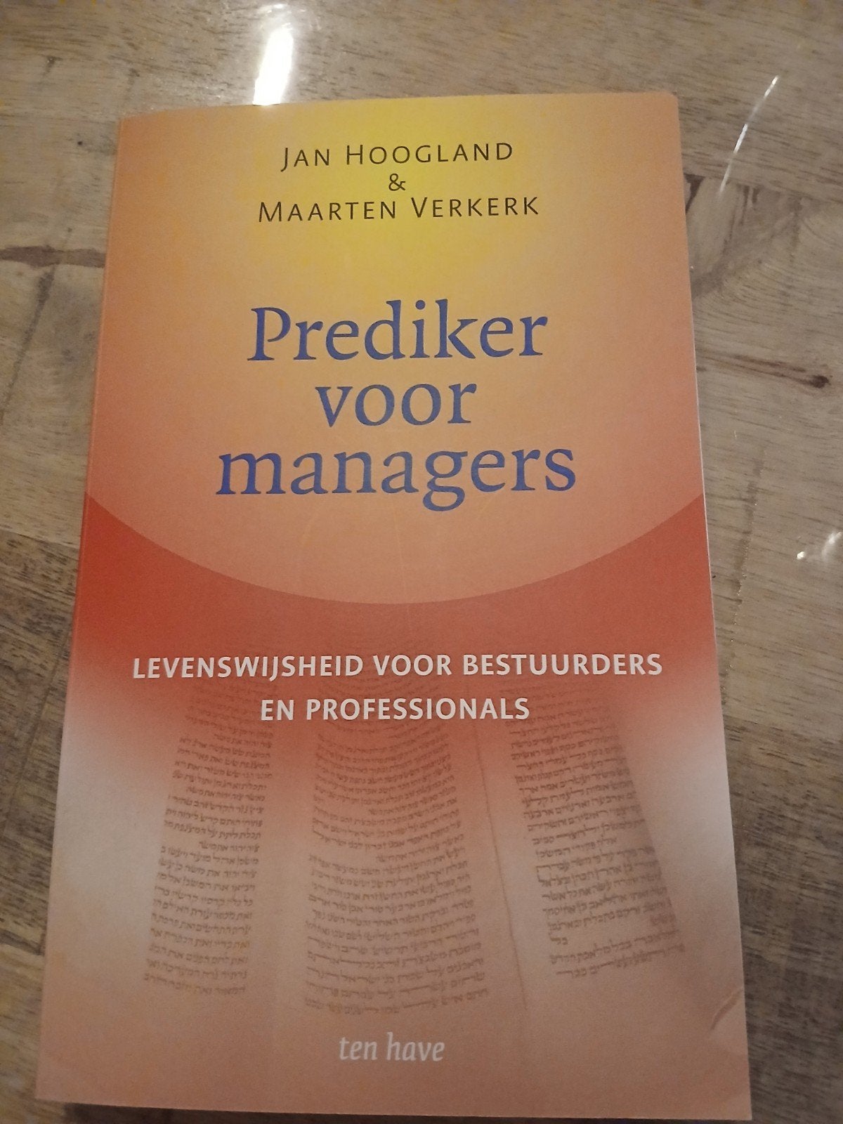 Prediker voor managers, Ophalen of Verzenden, Zo goed als nieuw, Management