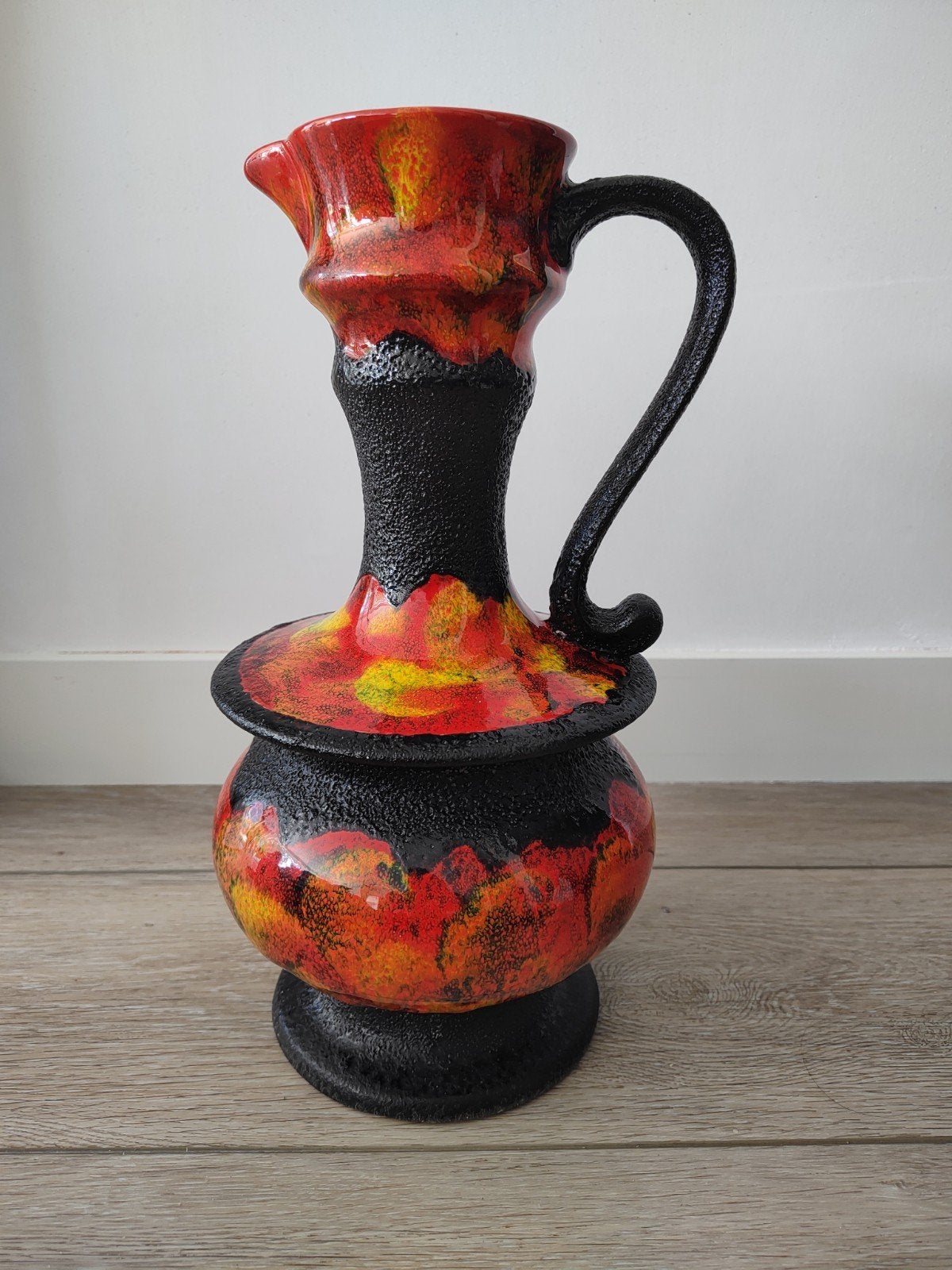 Fat Lava pitcher/vaas 2360/35 cm 1960-1970, Ophalen