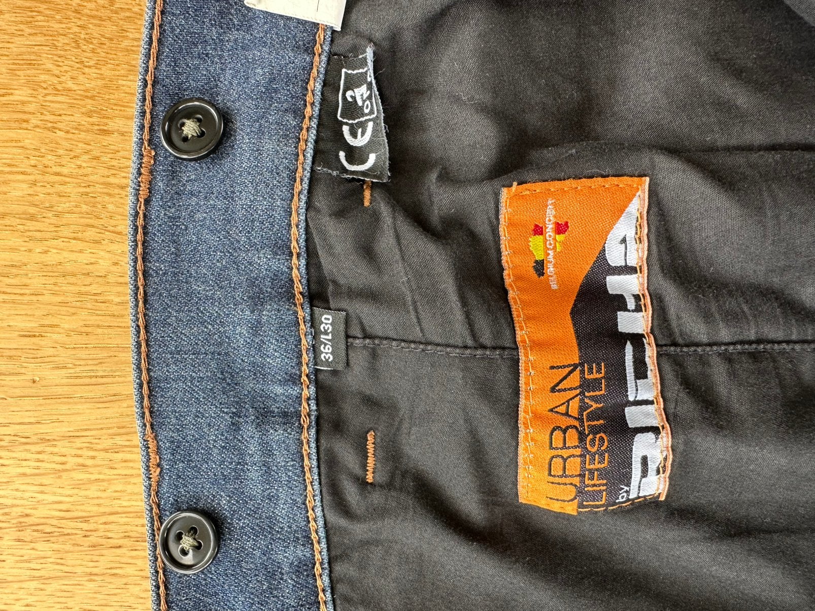 Richa motor jeans, Motoren, Kleding | Motorkleding, Ophalen of Verzenden, Tweedehands, Heren, Broek | textiel