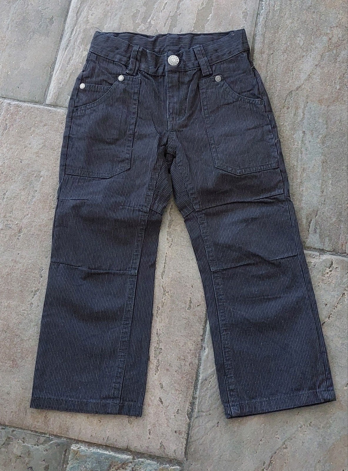 zwart gestreept broek maat 104 (klein prijsje), Ophalen of Verzenden