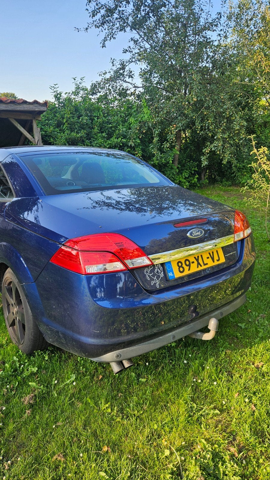 Ford Focus 2.0 107KW CC 2007 Blauw, 4 cilinders, Cabriolet, Origineel Nederlands, 75 €/maand