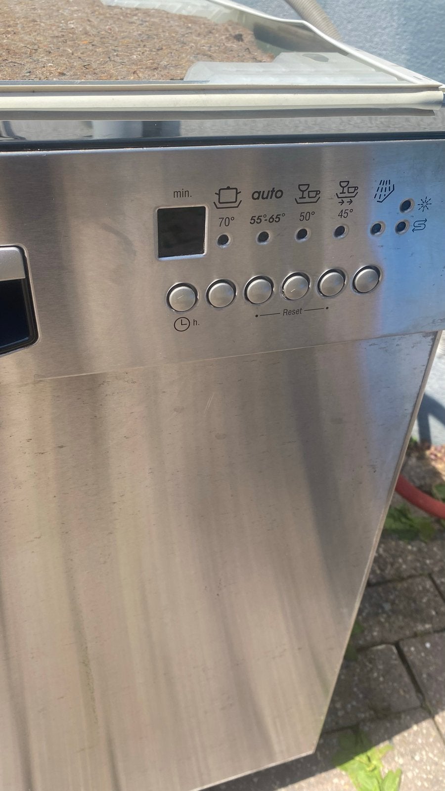 Bosch inbouw Vaatwasser - RVS, Witgoed en Apparatuur, Vaatwasmachines, Ophalen, Gebruikt, 60 cm of meer, Eco programma