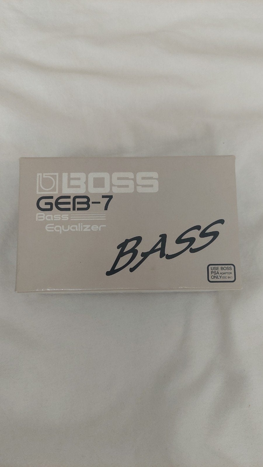 BOSS GEB-7 Bass Equalizer - Zo goed als nieuw, Ophalen of Verzenden, Zo goed als nieuw, Equalizer