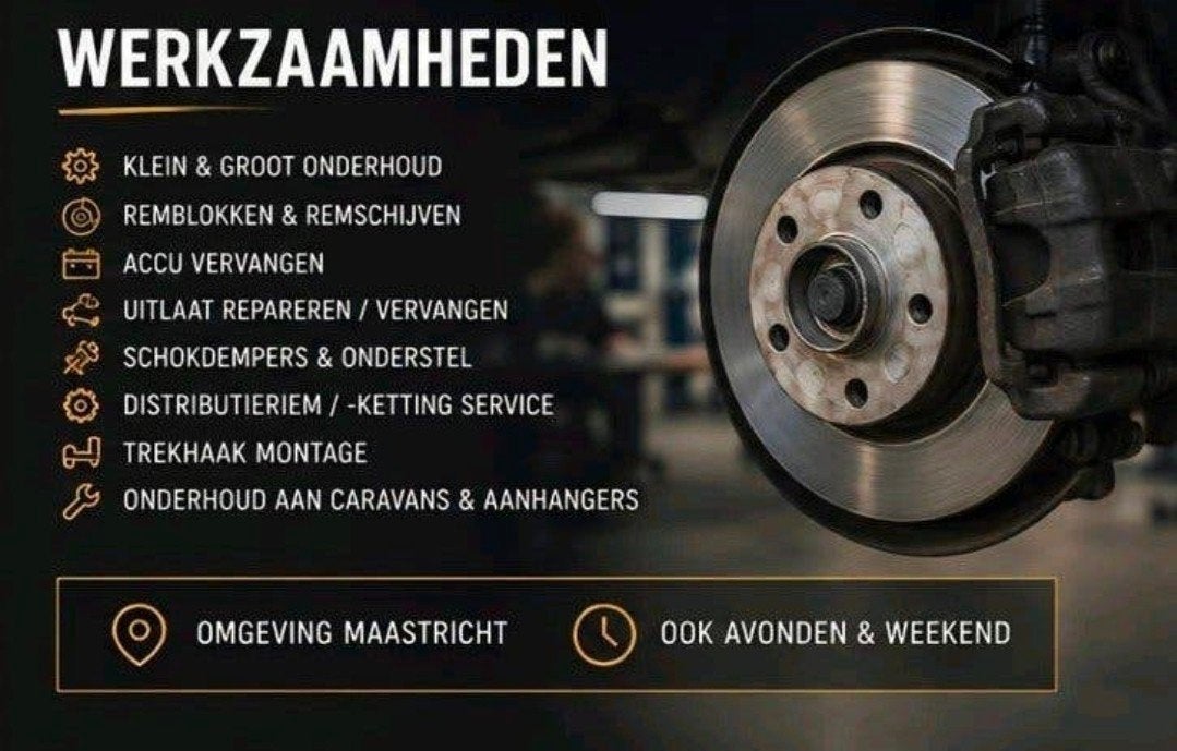 Ervaren Automonteur | Onderhoud & Reparaties, Ophalen, Nieuw, Overige automerken