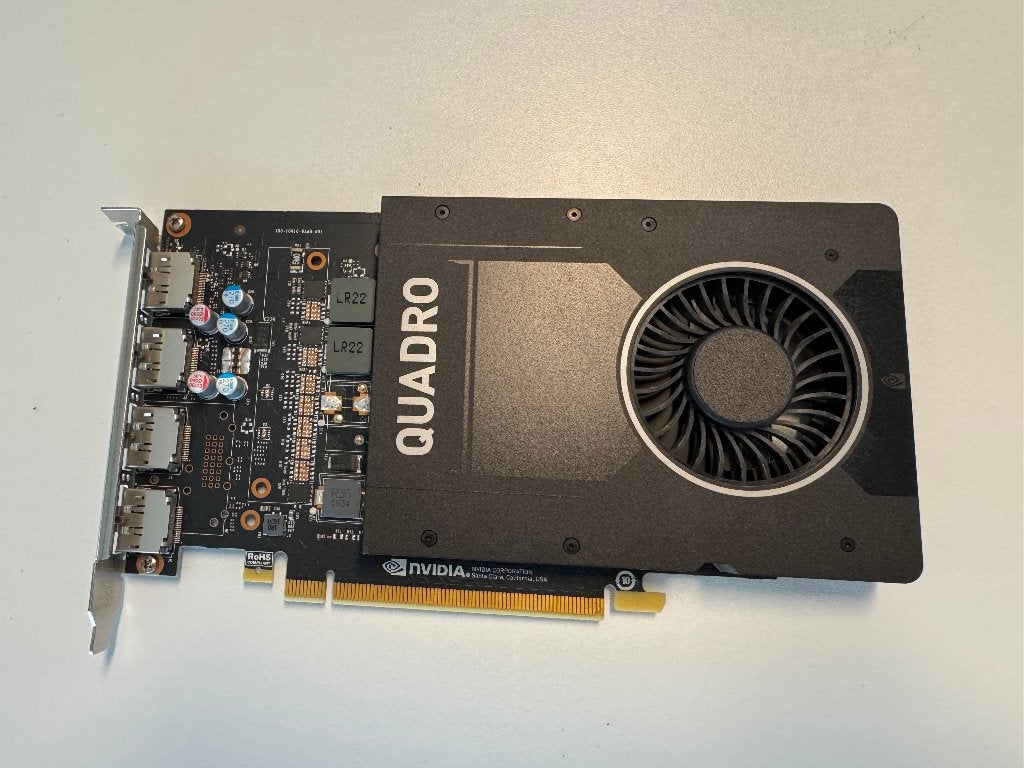 Nvidia Quadro P2000 videokaart, PCI-Express 3, DisplayPort, Ophalen of Verzenden, Nvidia