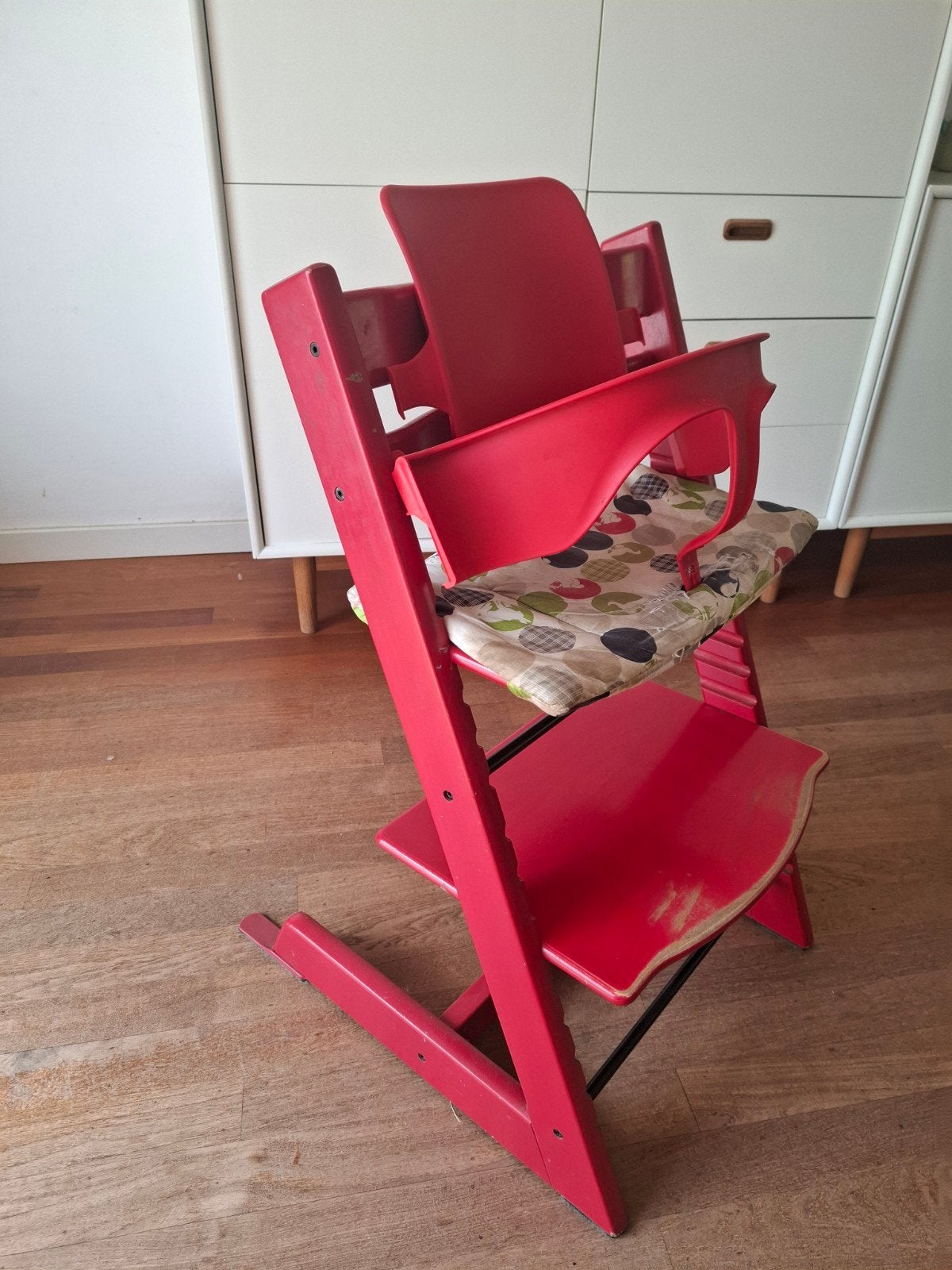 Stokke Tripp Trapp kinderstoel incl. Babyset, Ophalen, Gebruikt, Meegroeistoel